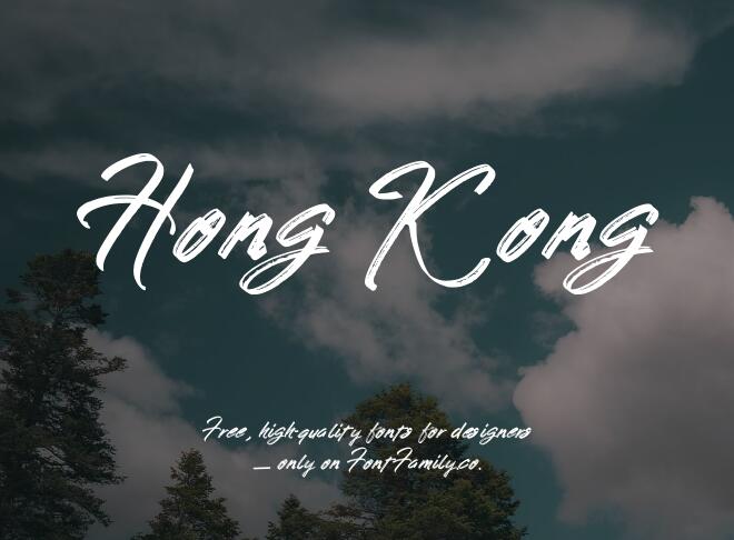 Hong Kong Font