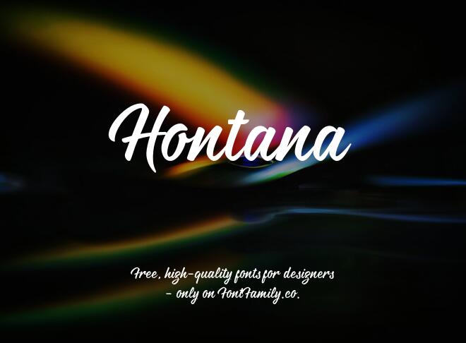 Hontana Font