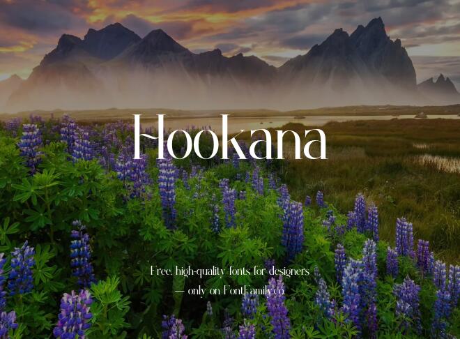 Hookana Font