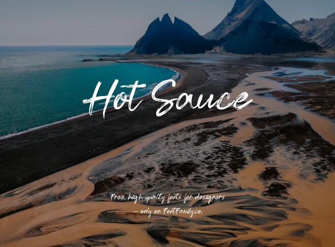 Hot Sauce Font