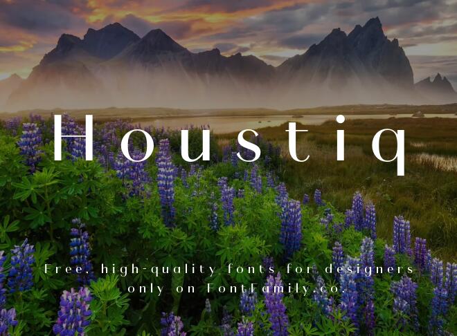 Houstiq Font