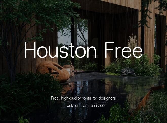 Houston Free Font