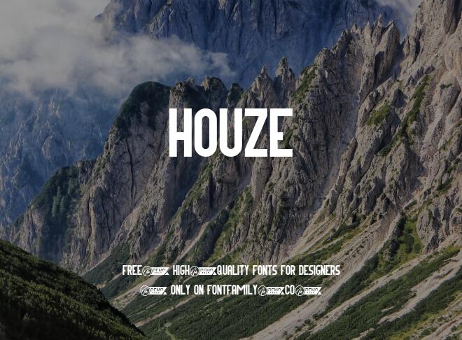 Houze Font