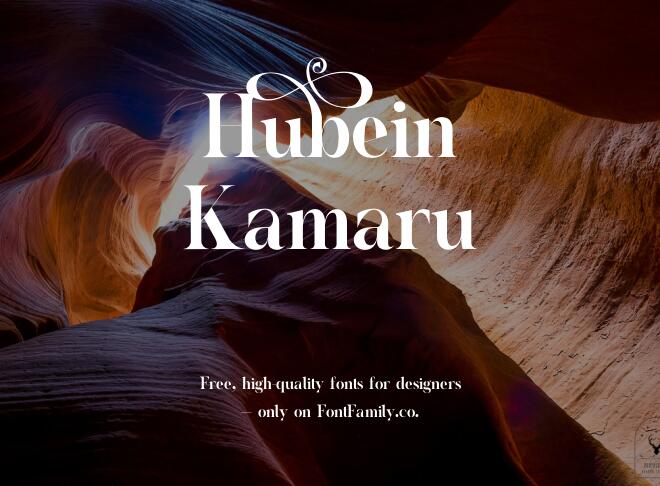 Hubein Kamaru Font