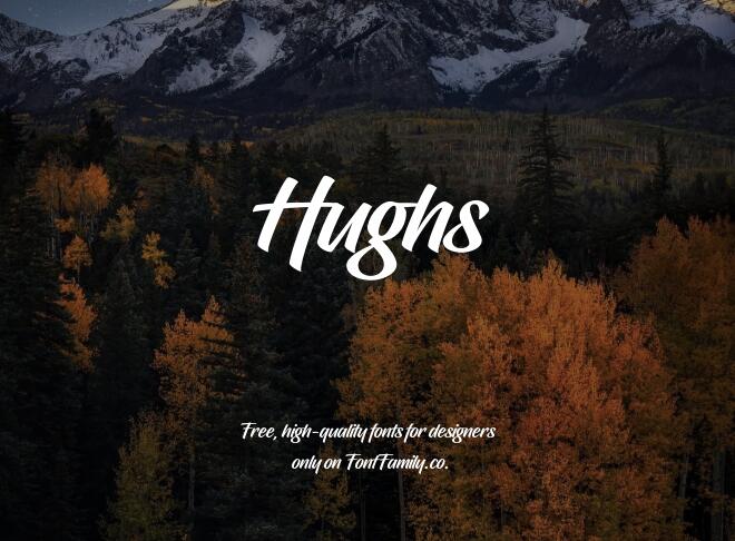 Hughs Font