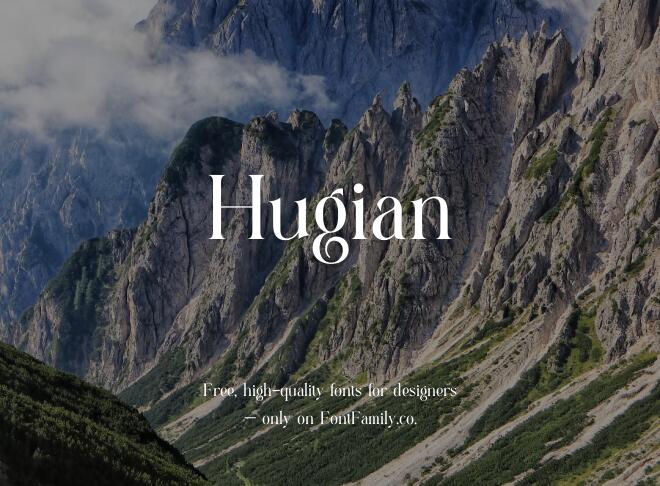 Hugian Font
