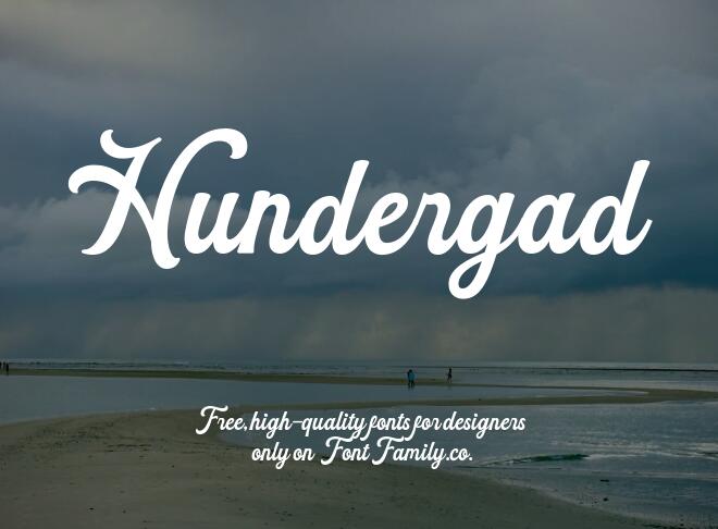 Hundergad Font
