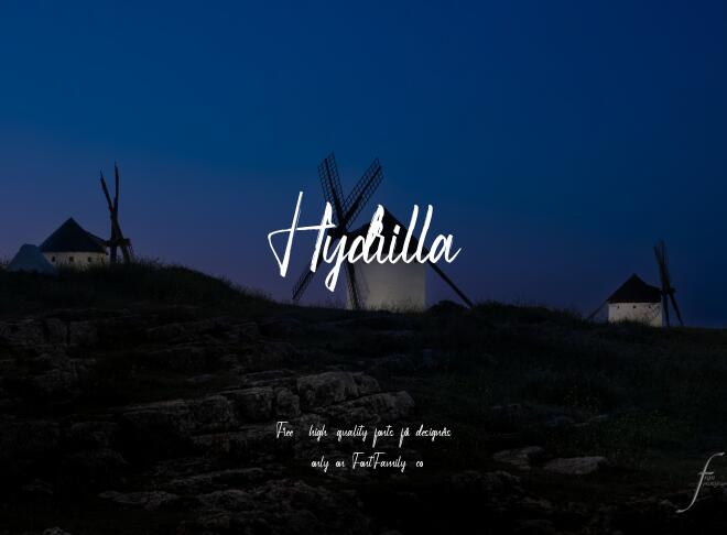 Hydrilla Font