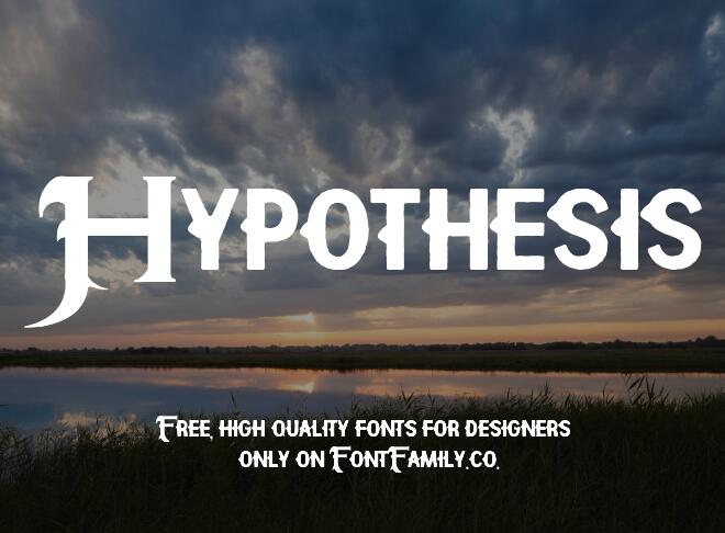 Hypothesis Font