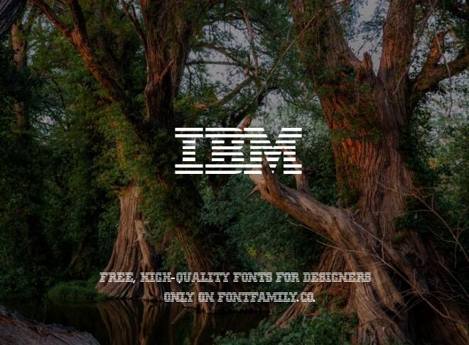 Ibm Font