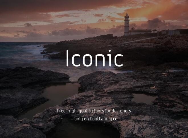 Iconic Font