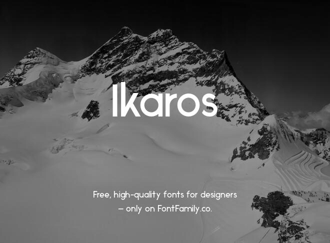 Ikaros Font