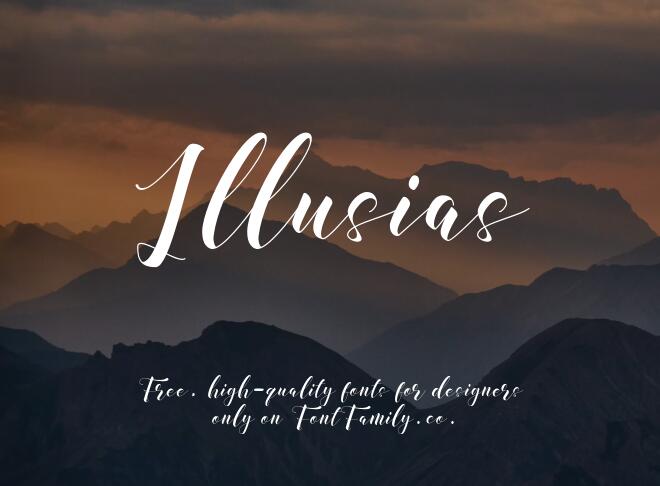 Illusias Font