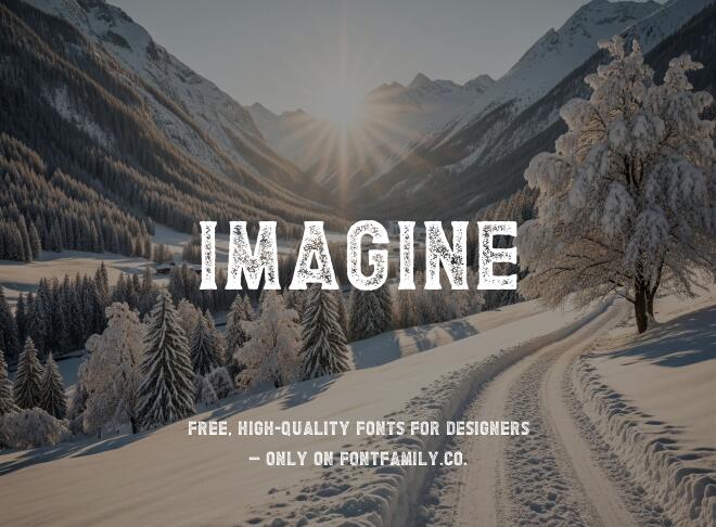 Imagine Font