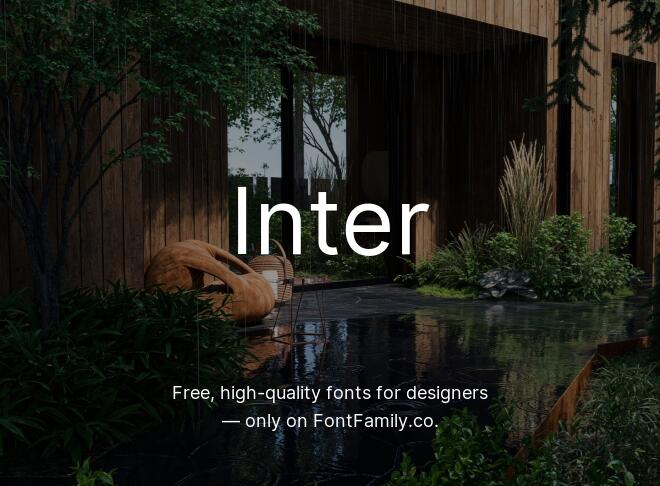 Inter Font