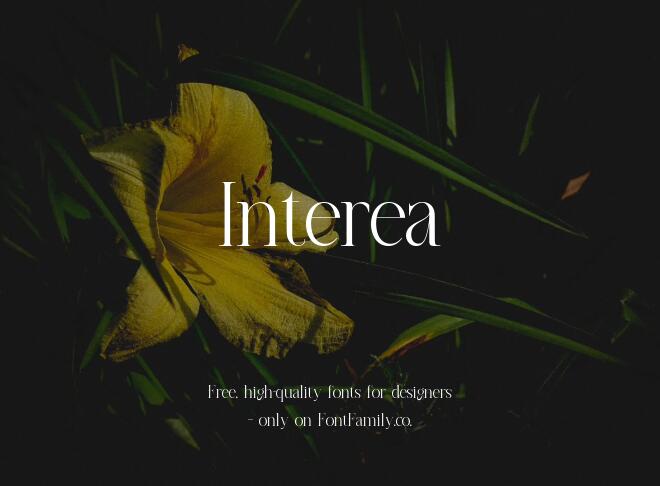 Interea Font
