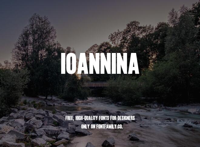 Ioannina Font