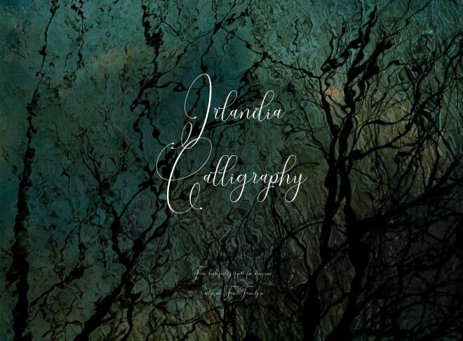 Irlandia Calligraphy Font