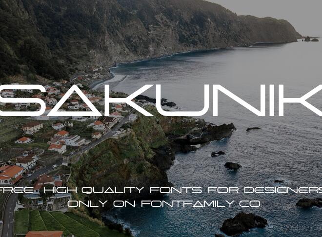 Isakuniki Font
