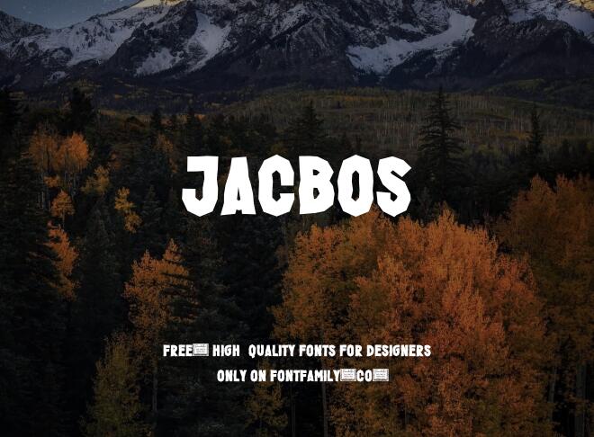 Jacbos Font
