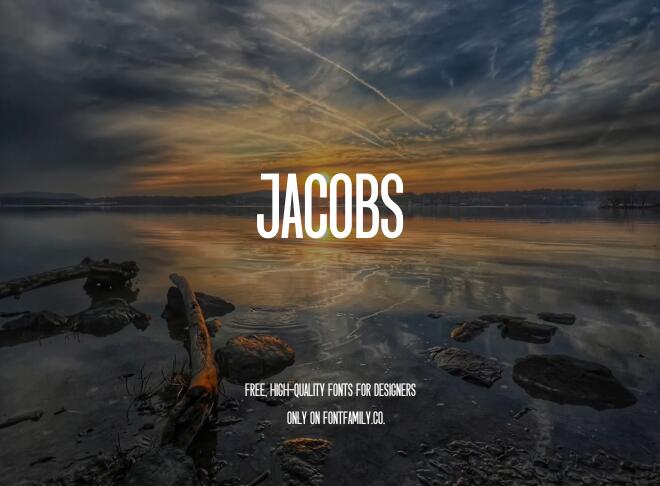 Jacobs Font