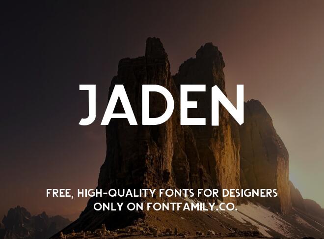 Jaden Font