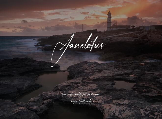 Janelotus Font