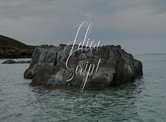 Jelisa Script Font