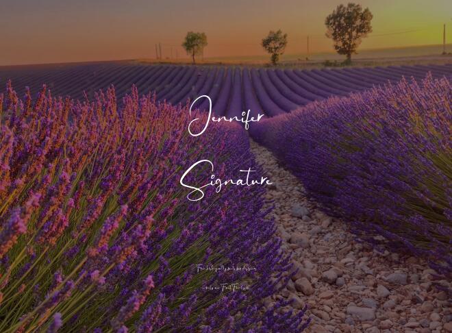 Jennifer Signature Font