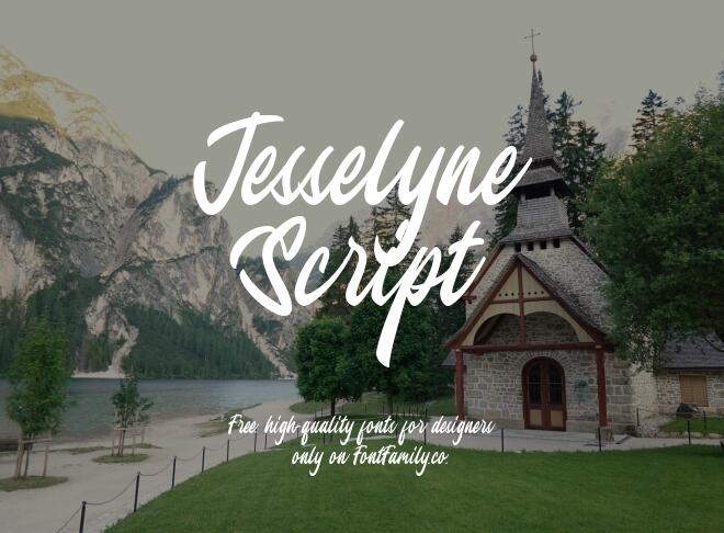 Jesselyne Script Font