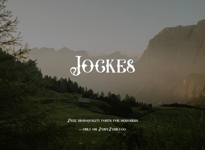 Jockes Font