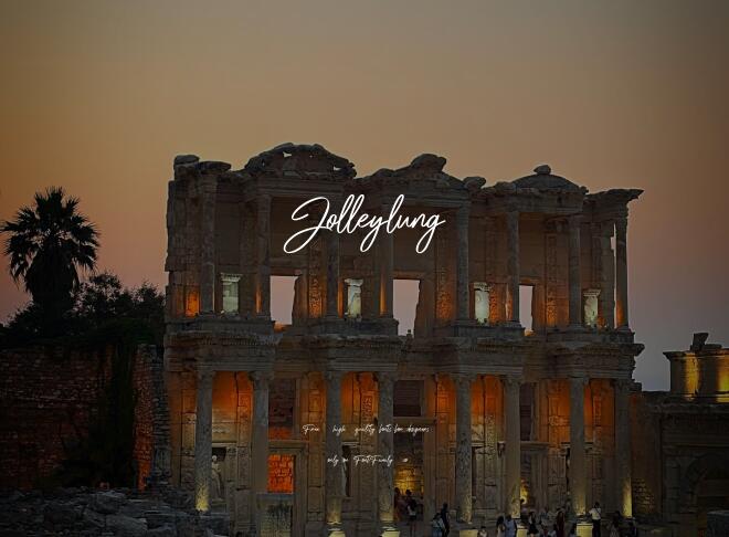 Jolleylung Font