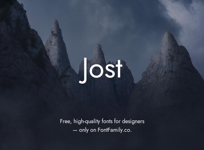Jost Font