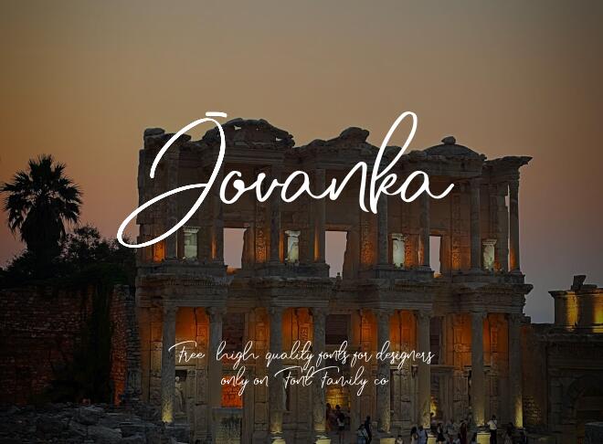 Jovanka Font