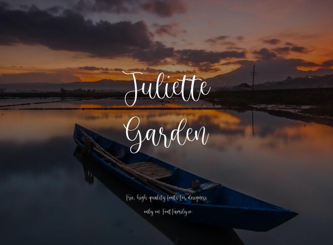Juliette Garden Font