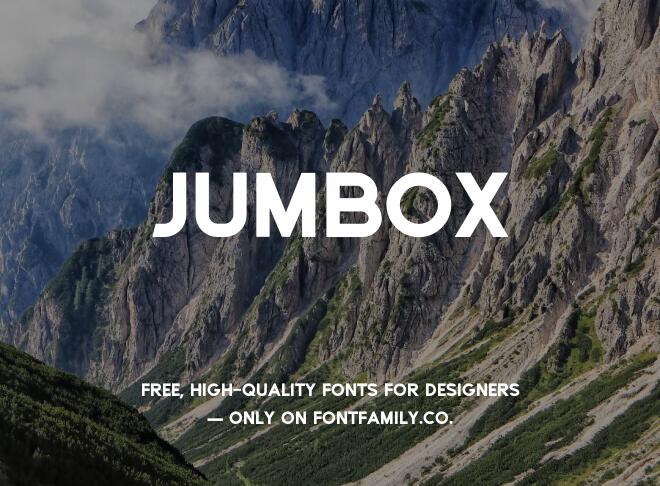 Jumbox Font