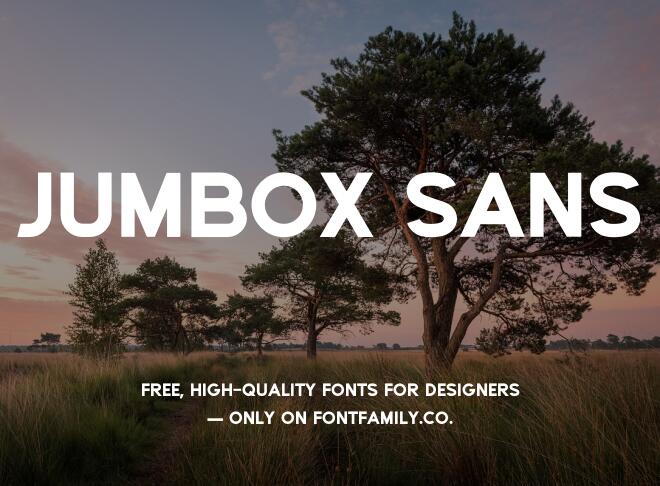 Jumbox Sans Font