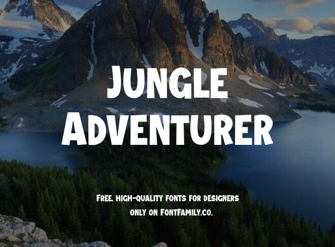 Jungle Adventurer Font