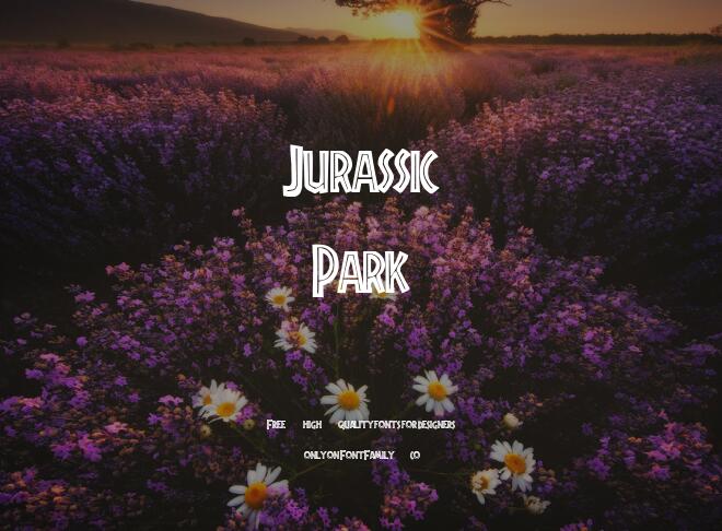 Jurassic Park Font