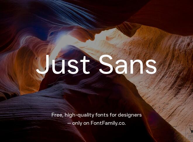 Just Sans Font