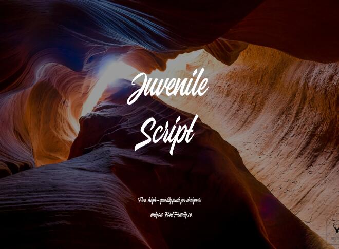 Juvenile Script Font
