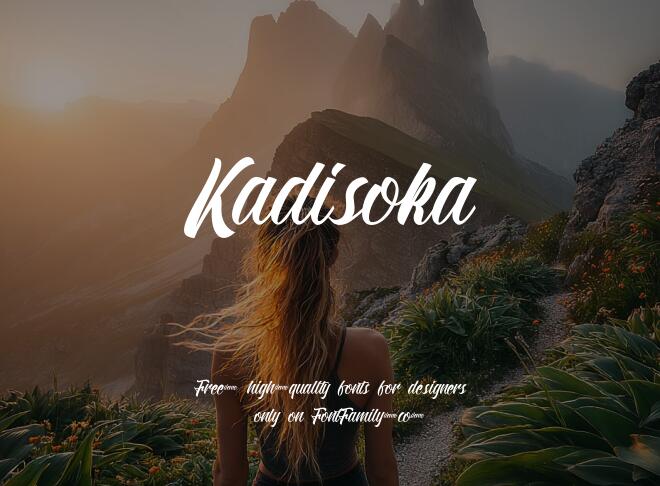 Kadisoka Font