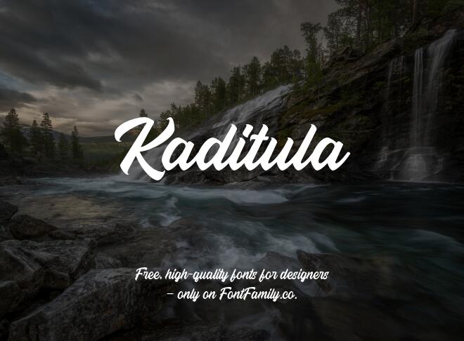 Kaditula Font