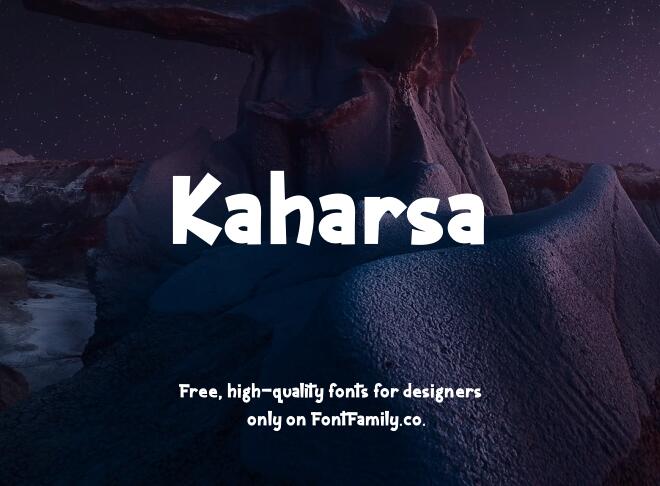 Kaharsa Font