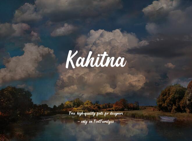 Kahitna Font