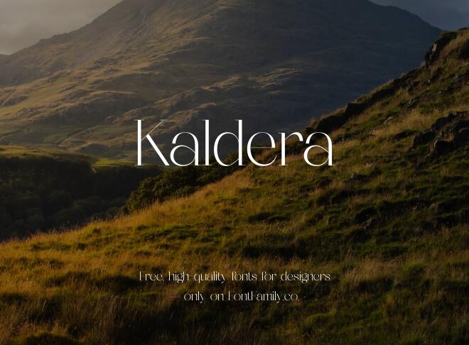 Kaldera Font