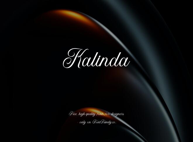 Kalinda Font