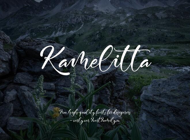 Kamelitta Font