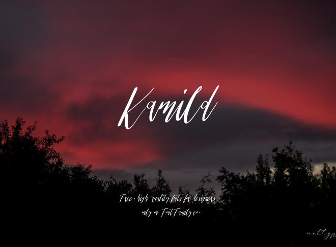 Kamild Font