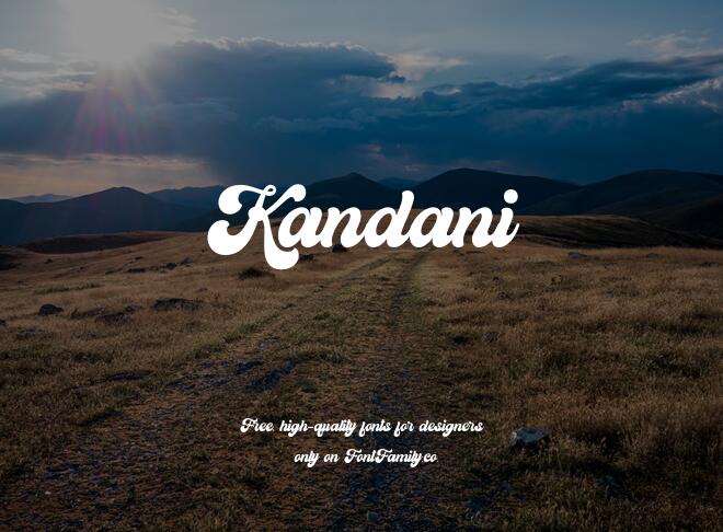 Kandani Font